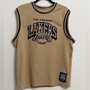 NBA Los Angeles Lakers Tan Jersey